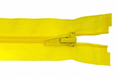 Спиральная молния Т5 131, 90 см, автомат, цвет жёлтый - купить в Зеленодольске. Цена: 14.20 руб.