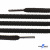 Шнурки #106-09, круглые 130 см, цв.чёрный - купить в Зеленодольске. Цена: 21.92 руб.