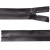 Молния водонепроницаемая PVC Т-7, 20 см, неразъемная, цвет (301)-т.серый - купить в Зеленодольске. Цена: 21.56 руб.