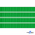 Репсовая лента 019, шир. 6 мм/уп. 50+/-1 м, цвет зелёный - купить в Зеленодольске. Цена: 87.54 руб.