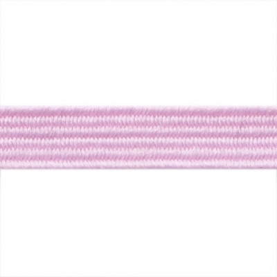 Резиновые нити с текстильным покрытием, шир. 6 мм ( упак.30 м/уп), цв.- 80-розовый - купить в Зеленодольске. Цена: 155.22 руб.