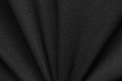 Ткань костюмная 21699 1144/1178, 236 гр/м2, шир.150см, цвет чёрный - купить в Зеленодольске. Цена 455.40 руб.