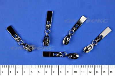 Слайдер декоративный, металлический №1/спираль Т7/никель - купить в Зеленодольске. Цена: 6.29 руб.