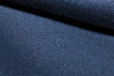 Ткань костюмная 8874/3, цвет темно-синий, 100% полиэфир - купить в Зеленодольске. Цена 433.60 руб.