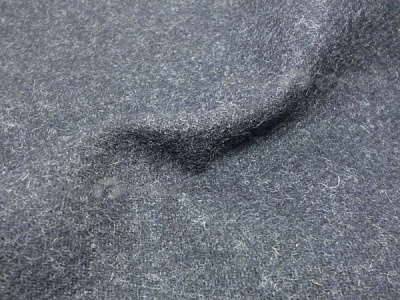 Ткань костюмная п/шерсть №2096-2-2, 300 гр/м2, шир.150см, цвет т.серый - купить в Зеленодольске. Цена 517.53 руб.