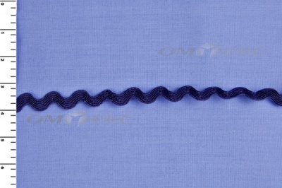 Тесьма плетеная "Вьюнчик"/т.синий - купить в Зеленодольске. Цена: 48.03 руб.