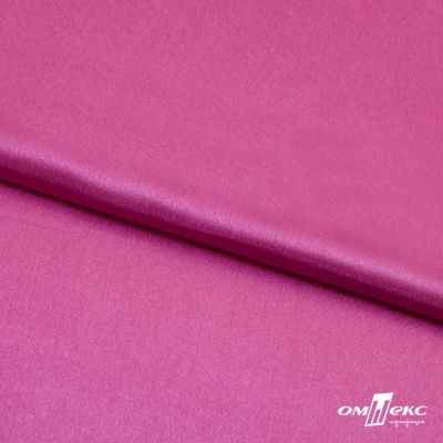 Поли креп-сатин 17-2627, 125 (+/-5) гр/м2, шир.150см, цвет розовый - купить в Зеленодольске. Цена 155.57 руб.