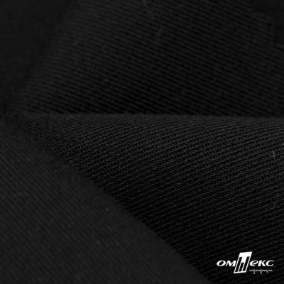 Ткань костюмная "Эльза" 80% P, 16% R, 4% S, 160 г/м2, шир.150 см, цв-черный #1 - купить в Зеленодольске. Цена 332.71 руб.