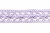 Тесьма кружевная 0621-1855, шир. 18 мм/уп. 20+/-1 м, цвет 107-фиолет - купить в Зеленодольске. Цена: 466.97 руб.