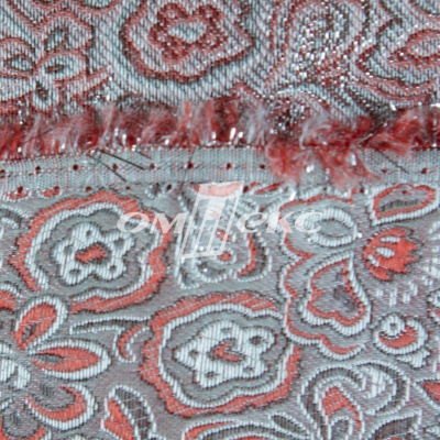 Ткань костюмная жаккард, 135 гр/м2, шир.150см, цвет красный№12 - купить в Зеленодольске. Цена 441.92 руб.