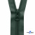 Спиральная молния Т5 890, 80 см, автомат, цвет т.зелёный - купить в Зеленодольске. Цена: 16.61 руб.