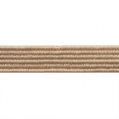 Резиновые нити с текстильным покрытием, шир. 6 мм ( упак.30 м/уп), цв.- 97-бежевый - купить в Зеленодольске. Цена: 152.05 руб.