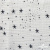 Ткань Муслин принт, 100% хлопок, 125 гр/м2, шир. 140 см, #2308 цв. 9 белый морская звезда - купить в Зеленодольске. Цена 413.11 руб.