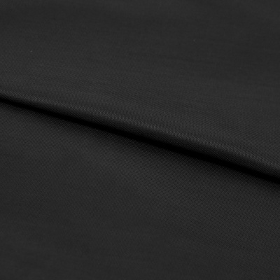 Ткань подкладочная Таффета, антист., 54 гр/м2, шир.150см, цвет чёрный - купить в Зеленодольске. Цена 60.40 руб.