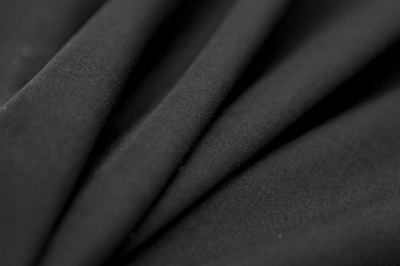 Костюмная ткань с вискозой "Флоренция", 195 гр/м2, шир.150см, цвет чёрный - купить в Зеленодольске. Цена 502.24 руб.