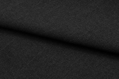 Ткань костюмная 21699 1144/1178, 236 гр/м2, шир.150см, цвет чёрный - купить в Зеленодольске. Цена 455.40 руб.