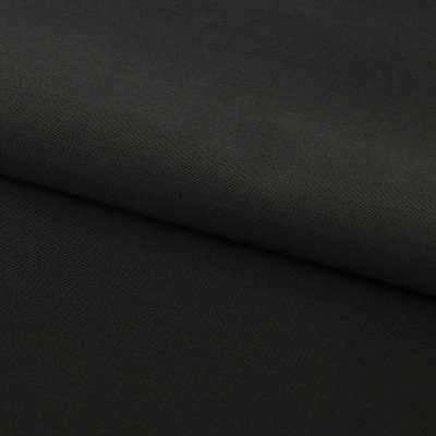 Костюмная ткань с вискозой "Меган", 210 гр/м2, шир.150см, цвет чёрный - купить в Зеленодольске. Цена 382.42 руб.