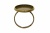 Заготовка для рукоделия металлическая фигурная для кольца 15мм - купить в Зеленодольске. Цена: 7.44 руб.