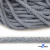 Шнур плетеный d-6 мм круглый, 70% хлопок 30% полиэстер, уп.90+/-1 м, цв.1086-голубой - купить в Зеленодольске. Цена: 588 руб.