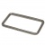 Рамка металлическая прямоугольная, 40 х 15 мм- тём.никель - купить в Зеленодольске. Цена: 4.60 руб.