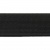 Резинка 25 мм Тканая, 13,75 гр/п.м, (бобина 25 +/-0,5 м) - черная  - купить в Зеленодольске. Цена: 11.67 руб.