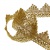 Тесьма металлизированная 0384-0240, шир. 40 мм/уп. 25+/-1 м, цвет золото - купить в Зеленодольске. Цена: 490.74 руб.