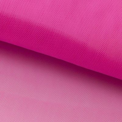 Фатин матовый 16-31, 12 гр/м2, шир.300см, цвет барби розовый - купить в Зеленодольске. Цена 100.92 руб.