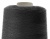 Швейные нитки (армированные) 28S/2, нам. 2 500 м, цвет чёрный - купить в Зеленодольске. Цена: 139.91 руб.