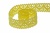 Тесьма кружевная 0621-1059, шир. 20 мм/уп. 20+/-1 м, цвет 017-жёлтый - купить в Зеленодольске. Цена: 507.67 руб.