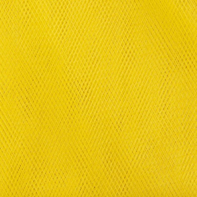 Фатин матовый 16-70, 12 гр/м2, шир.300см, цвет жёлтый - купить в Зеленодольске. Цена 112.70 руб.