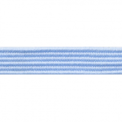 Резиновые нити с текстильным покрытием, шир. 6 мм ( упак.30 м/уп), цв.- 108-голубой - купить в Зеленодольске. Цена: 155.22 руб.