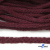 Шнур плетеный d-6 мм круглый, 70% хлопок 30% полиэстер, уп.90+/-1 м, цв.1070-бордовый - купить в Зеленодольске. Цена: 588 руб.